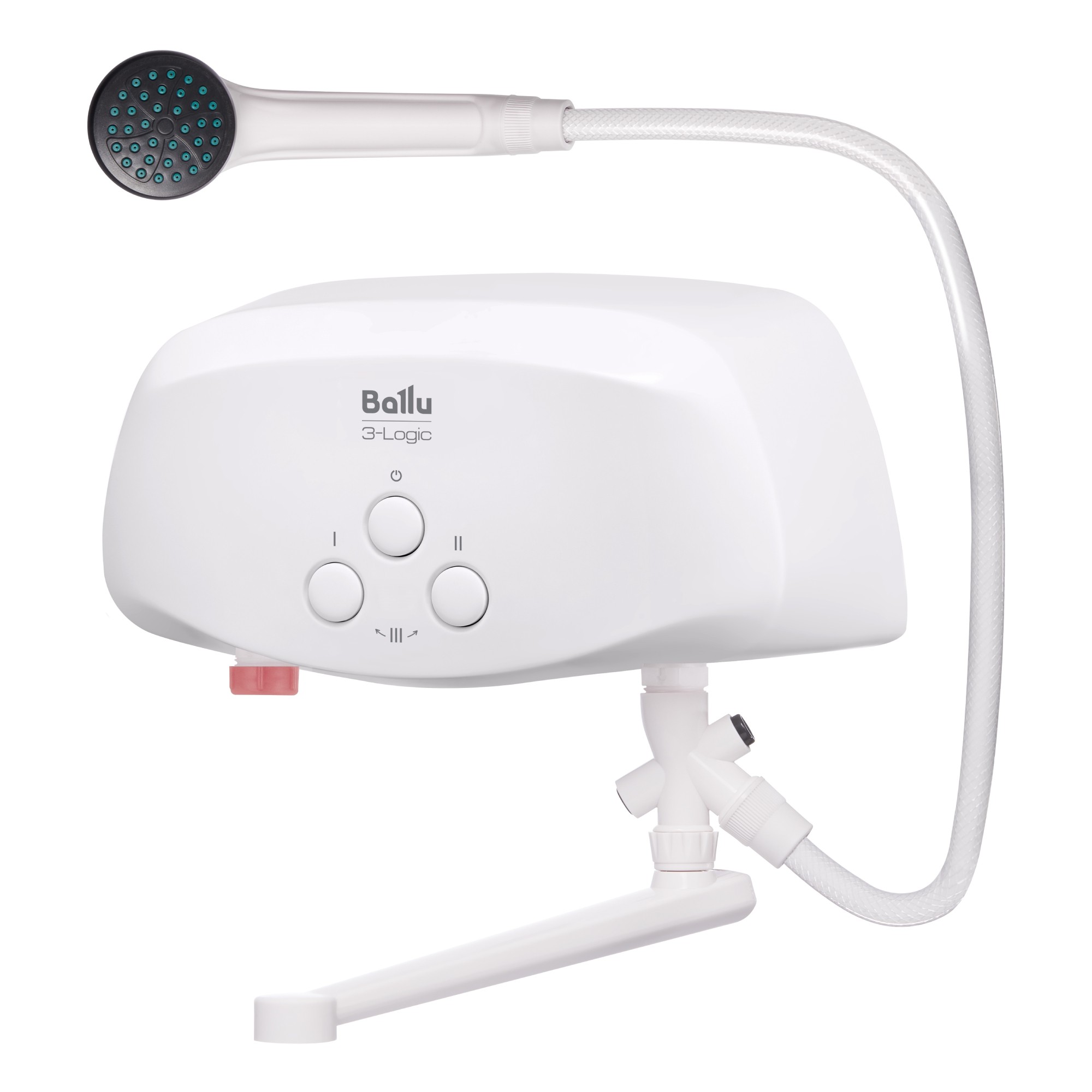 Водонагреватель Ballu 3-logic TS (6,5 kW) - кран+душ