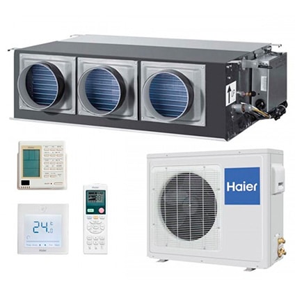 Канальный кондиционер Haier AD48NS1ERA(S)/1U48LS1ERB(S)